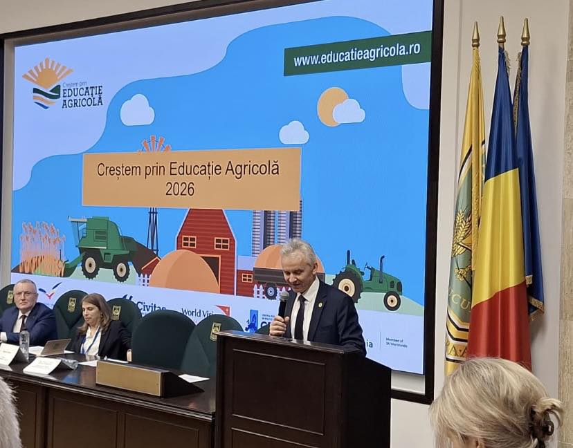Comunicat Prof. Stanica participare la D Convenția anuală a liceelor agricole din România și Republica Moldova 